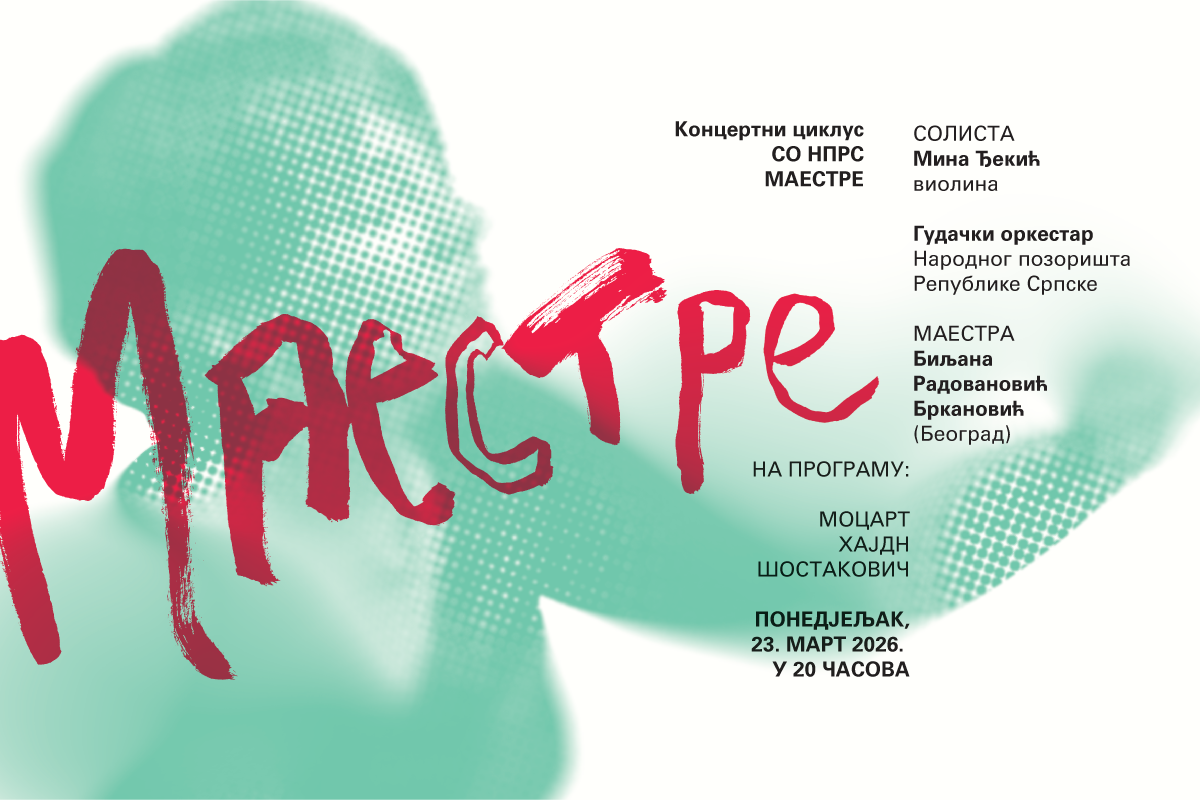 Концертни циклус СО НПРС: Маестре @ Народно позориште РС